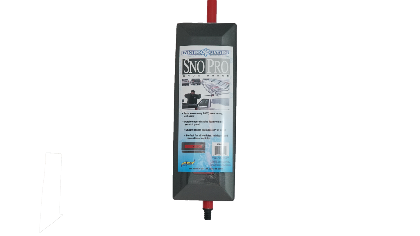 SM Arnold Sno Pro Snow Broom W/ Handle