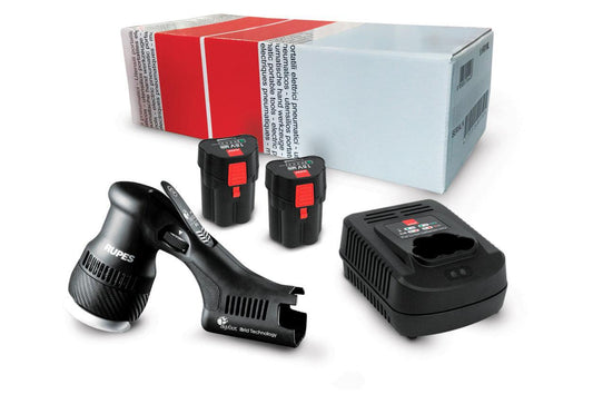 Rupes iBRID MINI polisher STB 1-HLR75 1-Charger 2-Battery Pack