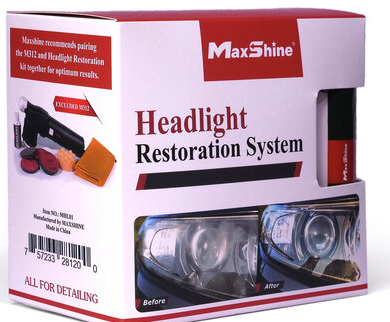 MaxShine Headlight Restoration Kit