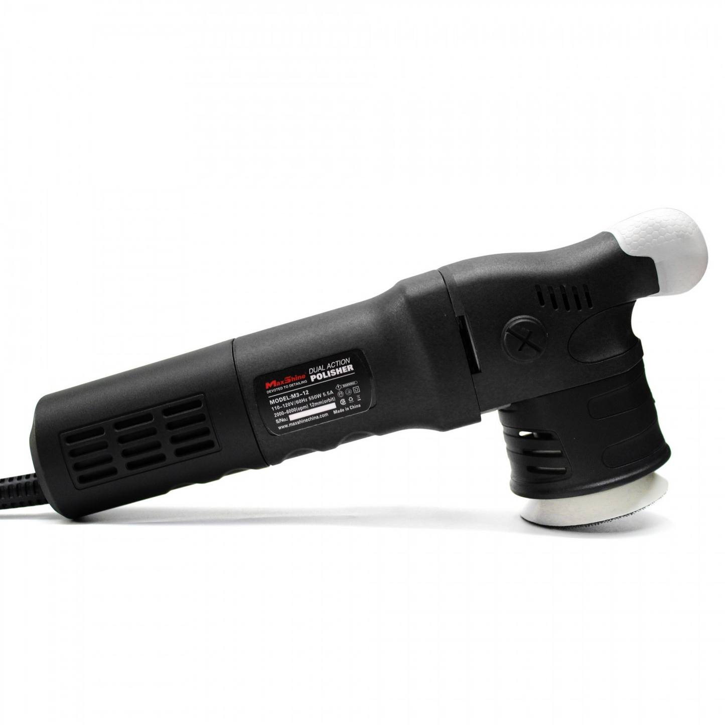 Maxshine M312 Dual Action Polisher - 12mm Orbit/3 Inch Backing Plate