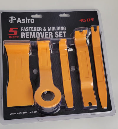 5 Piece Fastener & Molding Remover Set